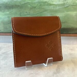 Patricia Nash Brown Italian Leather Wallet